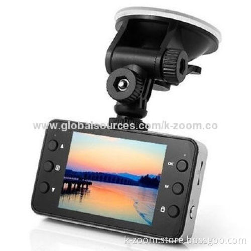 Vehicle recorder, max 1280*720/30fps, 2.4 inches 4:3, 90 degrees view angle